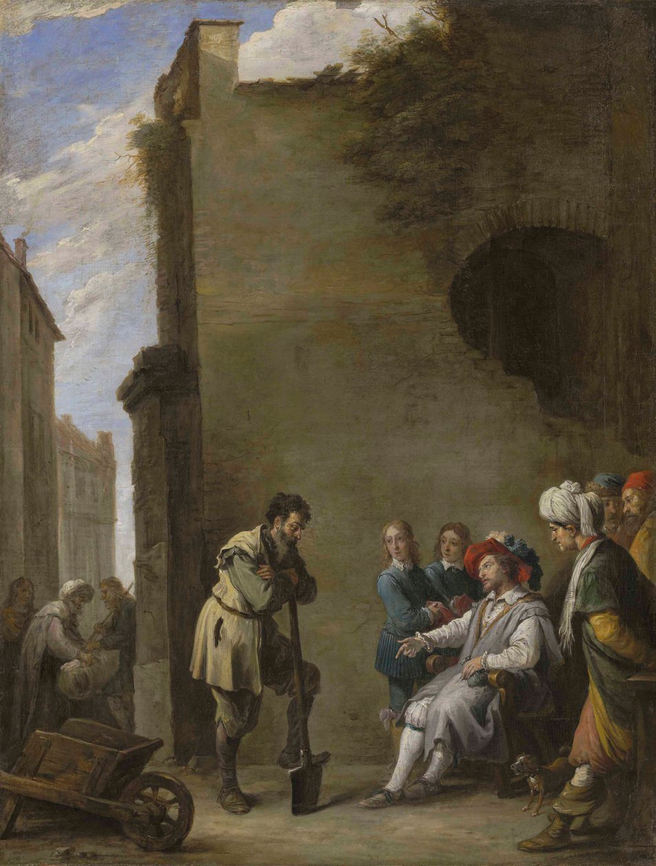 Das Gleichnis von den Arbeitern im Weinberg von David Teniers the Younger