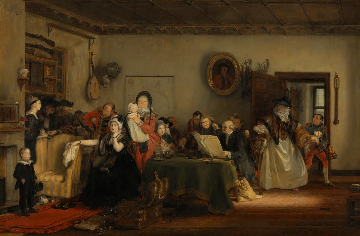 Die Testamentseröffnung von David Wilkie