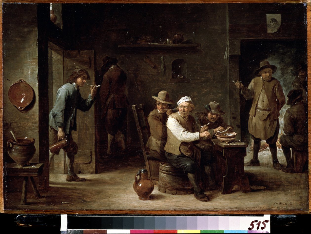 In der Taverne von David Teniers the Younger