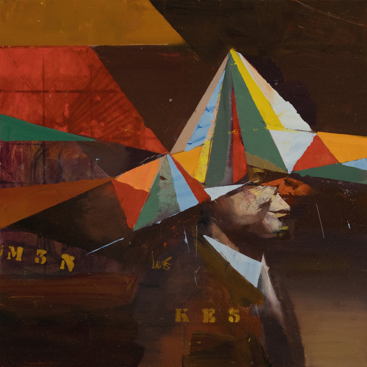 Marcel Broodthaers 24 (Maracatu), 2024 von Davis Lisboa