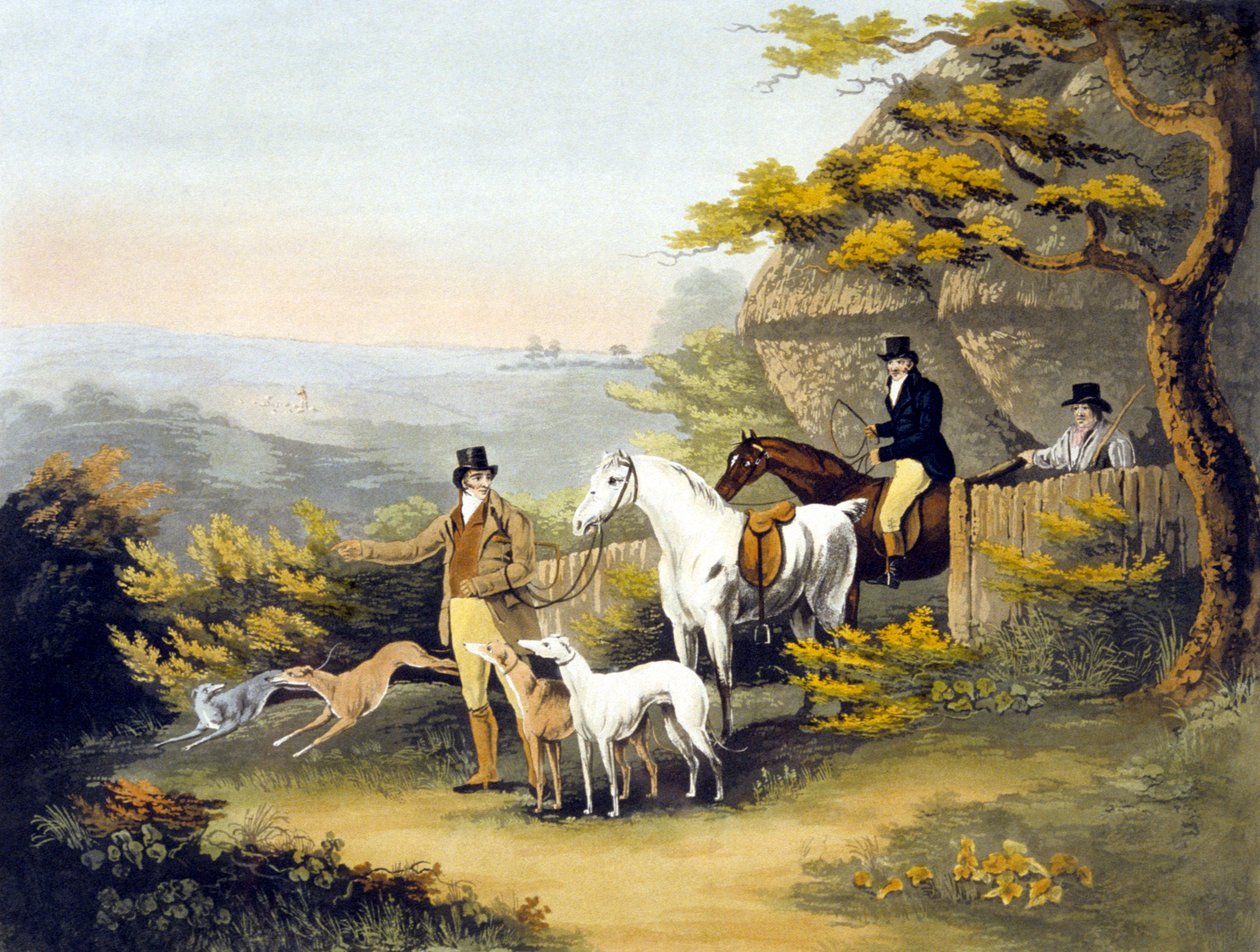 Hetzjagd, Platte 1, graviert von R.G. Reeve von Dean Snr. (after) Wolstenholme