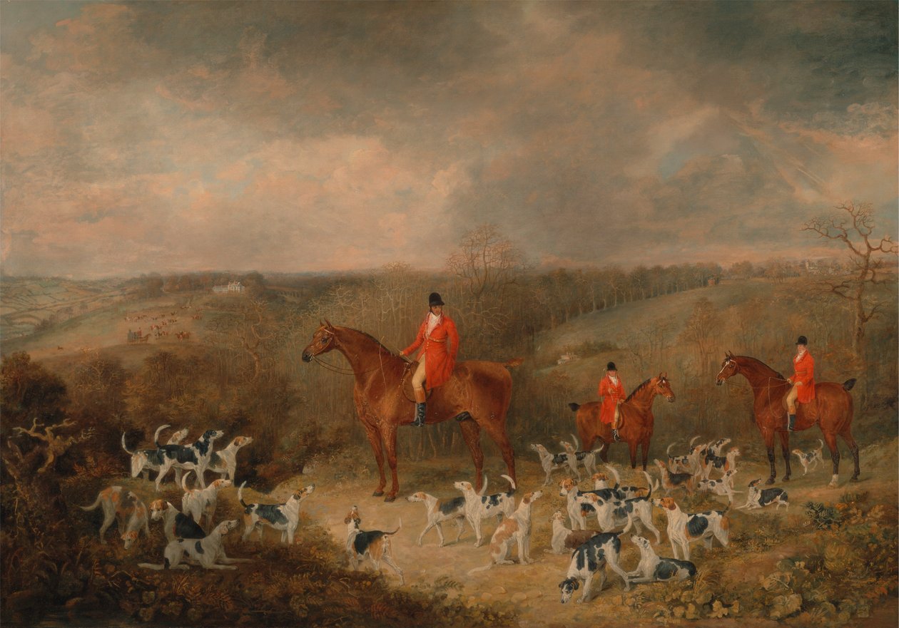 Lord Glamis und seine Hirschhunde von Dean Wolstenholme