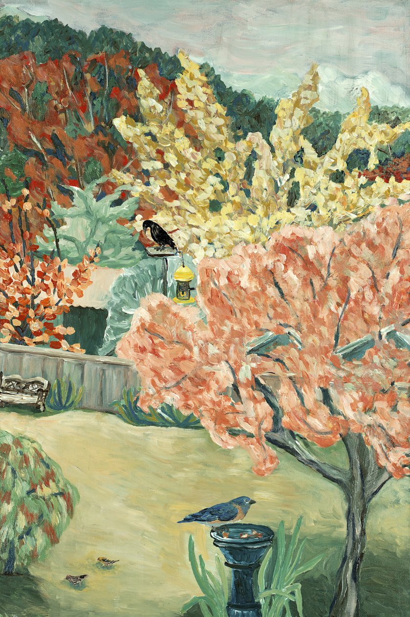 Hinterhof Herbst von Deborah Eve Alastra