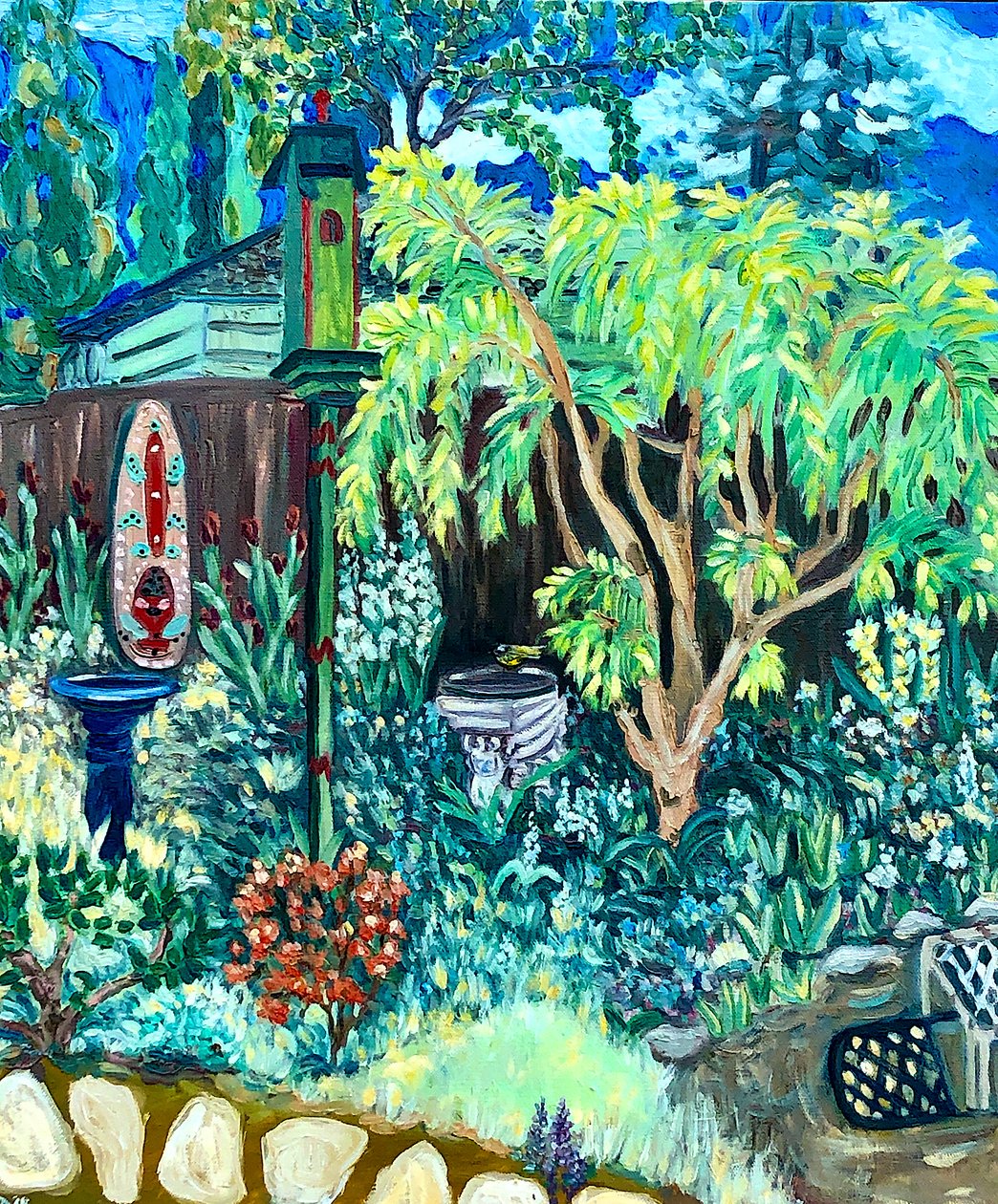 Gartenansicht von Deborah Eve Alastra