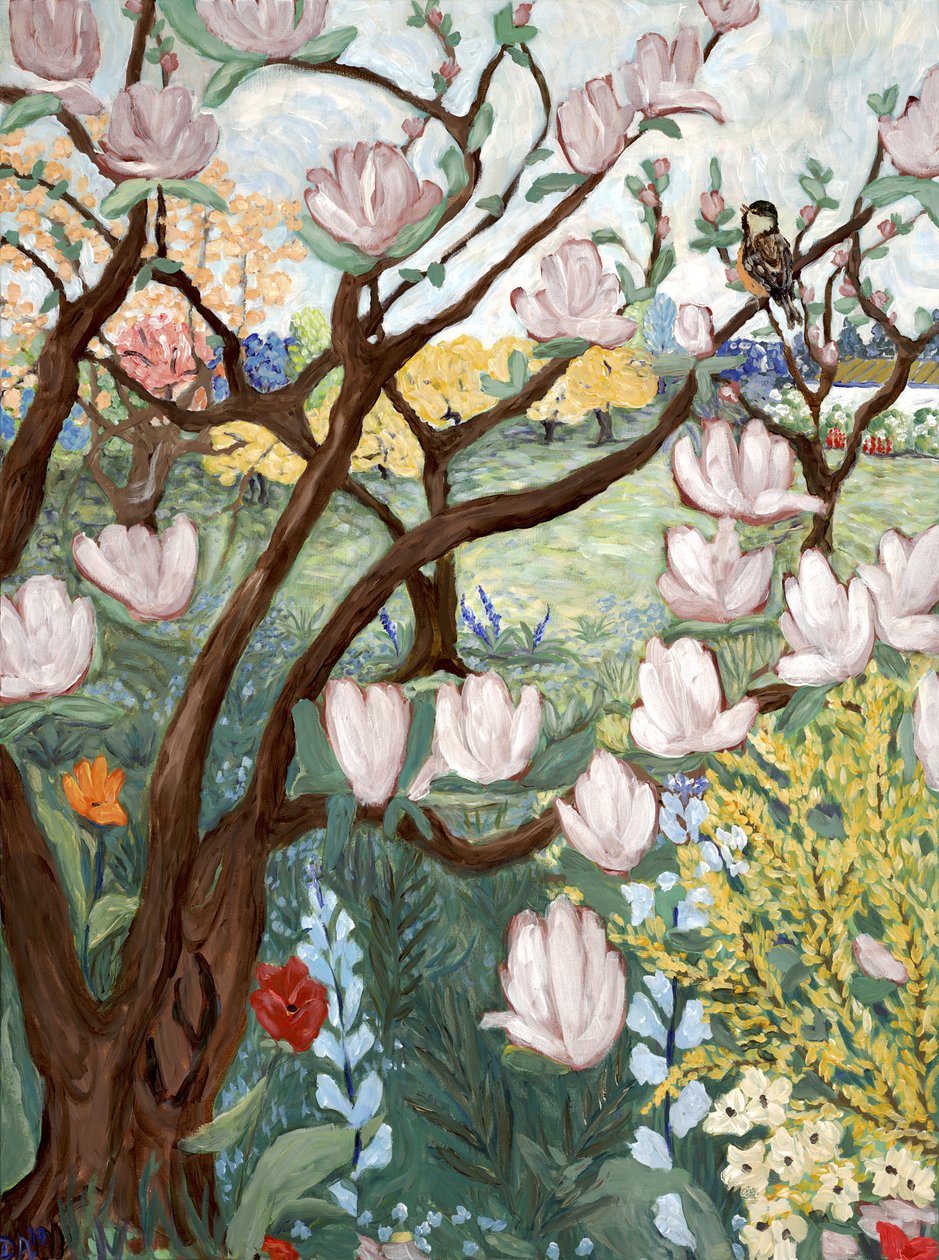 Magnolienbaum, 2019 von Deborah Eve Alastra