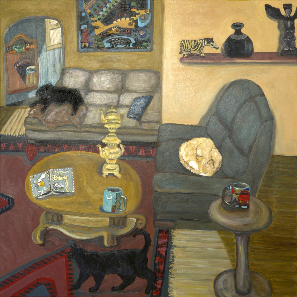 Primitives Haus, 2019 von Deborah Eve Alastra