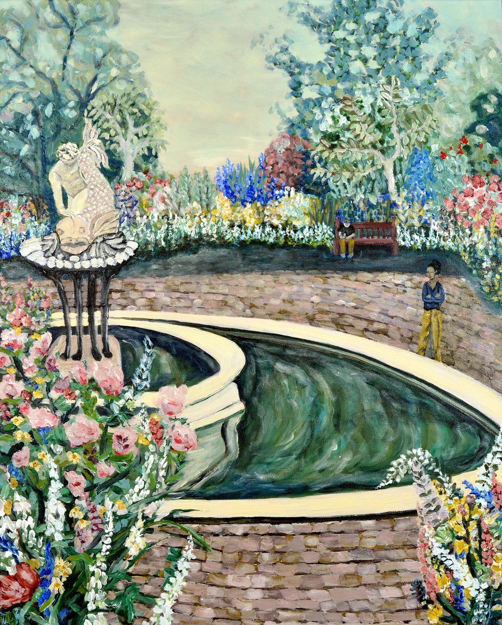 Garten der Königin, 2020 von Deborah Eve Alastra