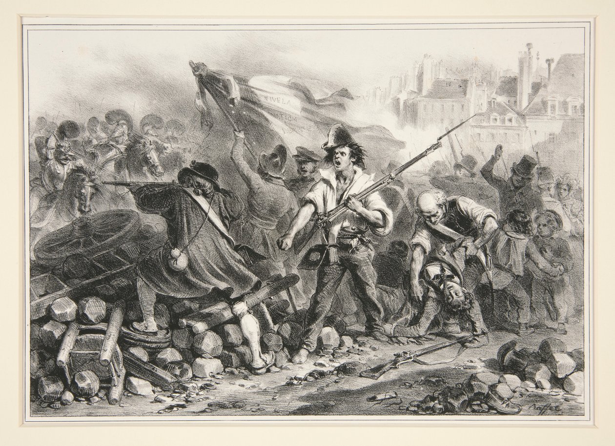 Gestorben für die Freiheit von Denis Auguste Marie Raffet