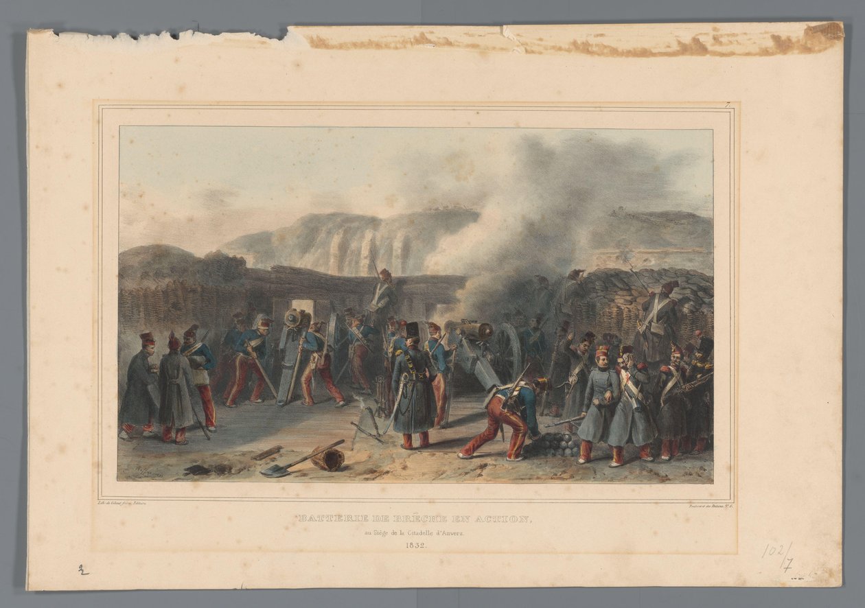 Beschießung der Zitadelle, 1832