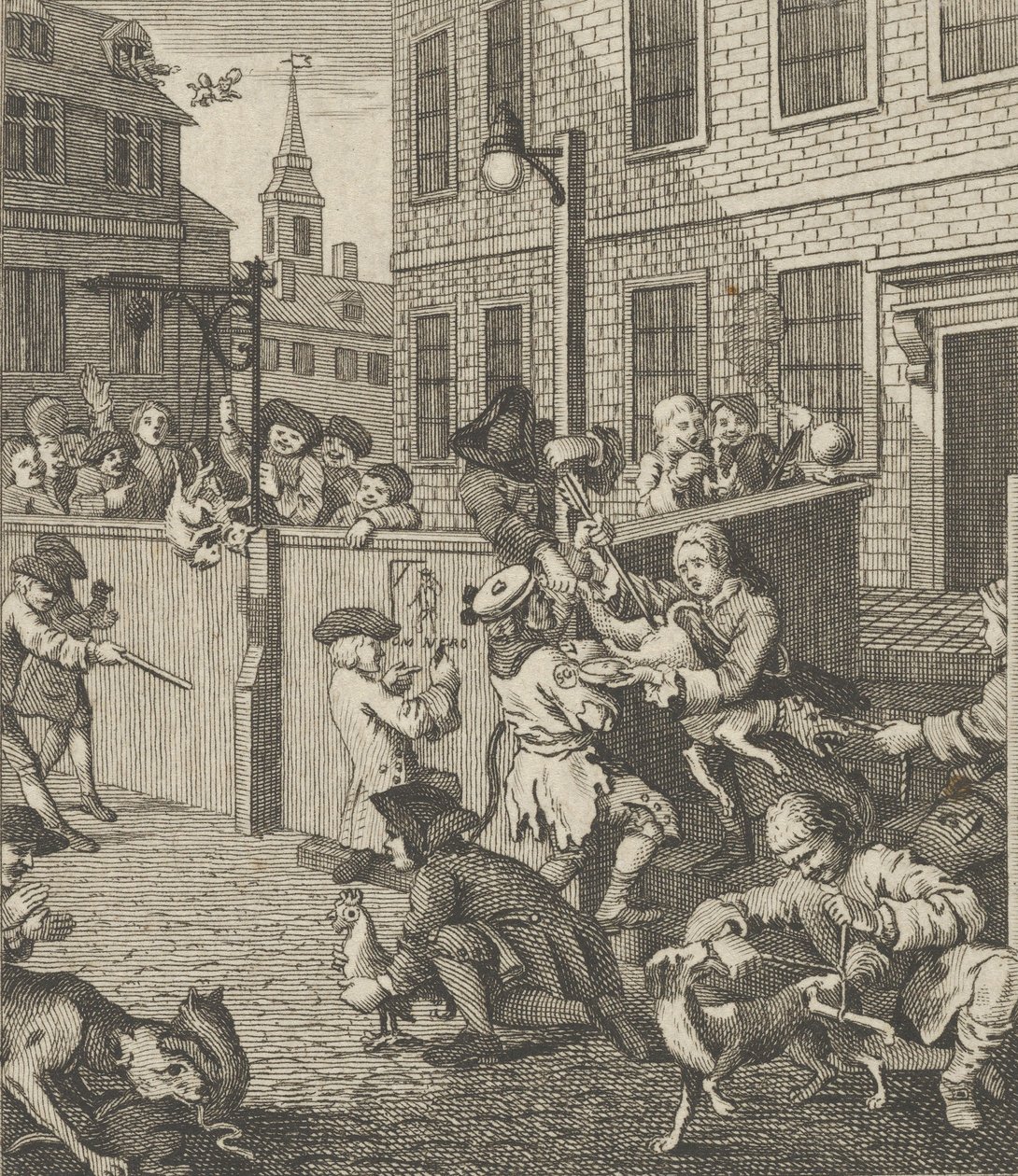 Die erste Stufe der Grausamkeit, ca. 1800 von Dent
