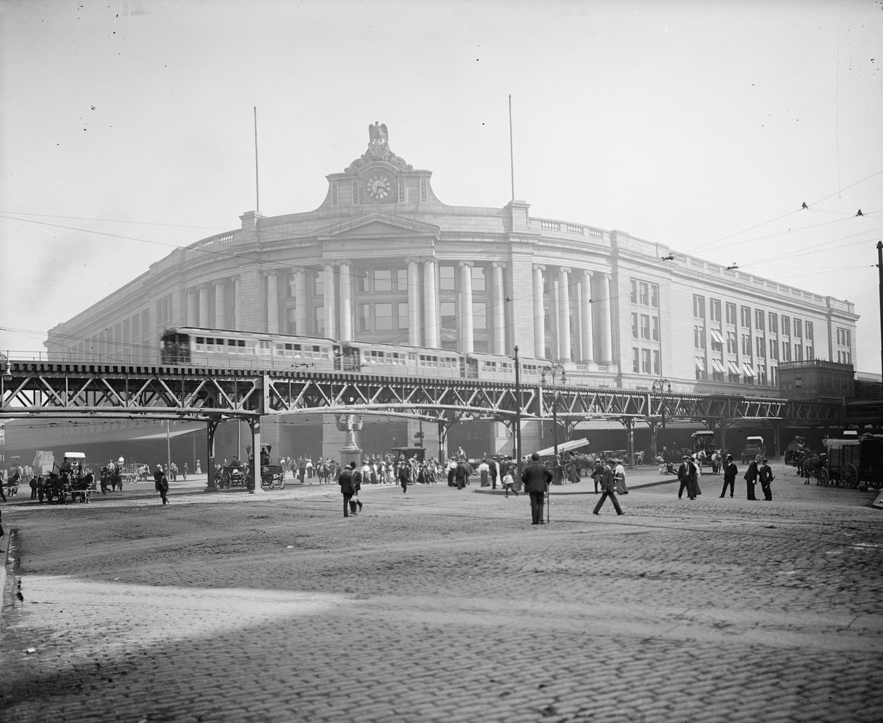 South Station, Boston, Massachusetts, ca. 1905 von Detroit Publishing Co.