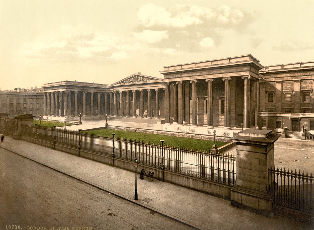 British Museum, London, um 1890-1900 von Detroit Publishing Co.