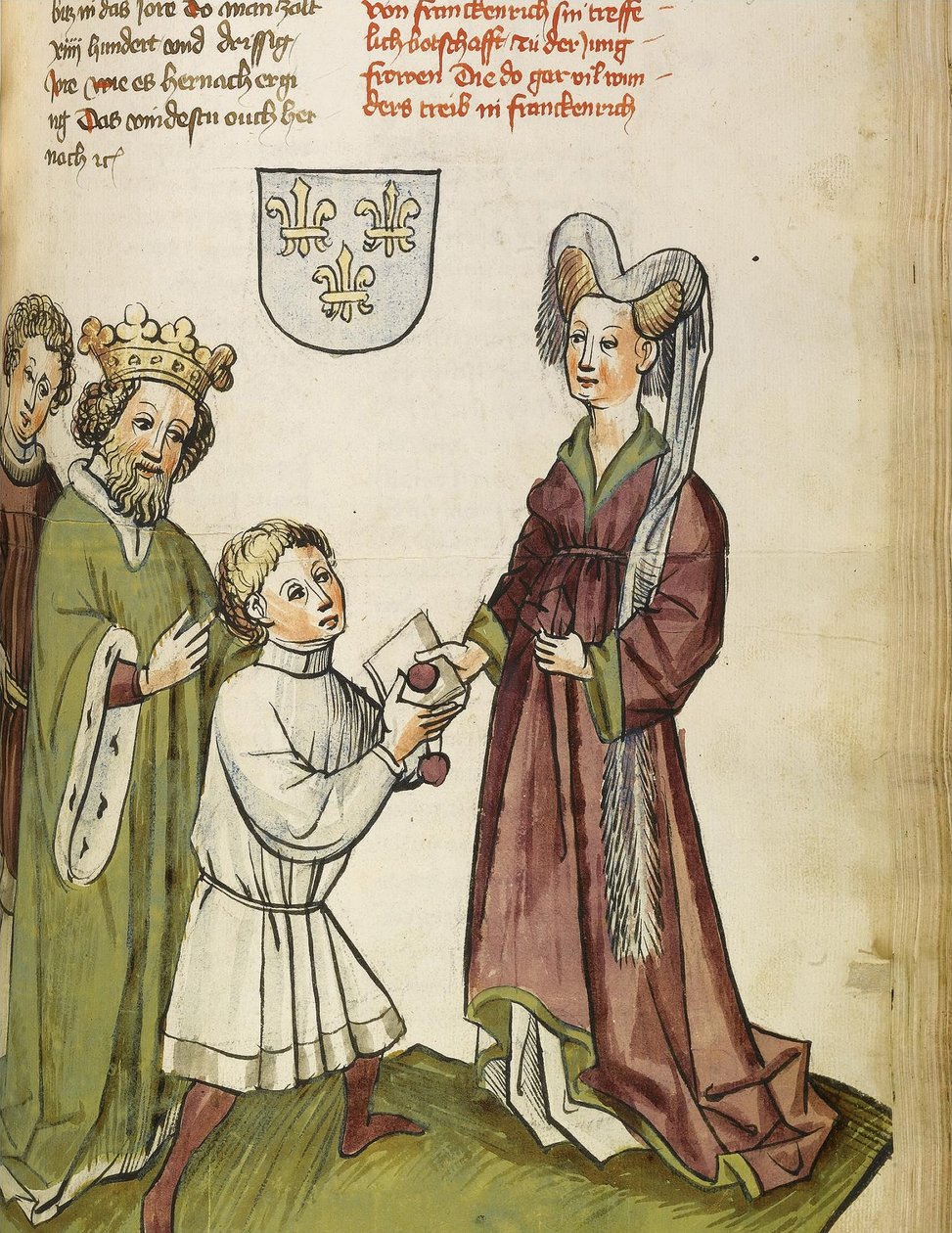 Kaiser Sigismund vor Jeanne d