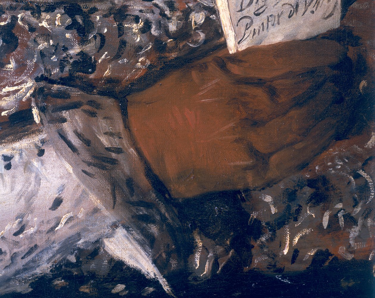 Porträt von Philipp IV. (1605-65) von Spanien in Braun und Silber (Detail) um 1631-32 von Diego Velázquez