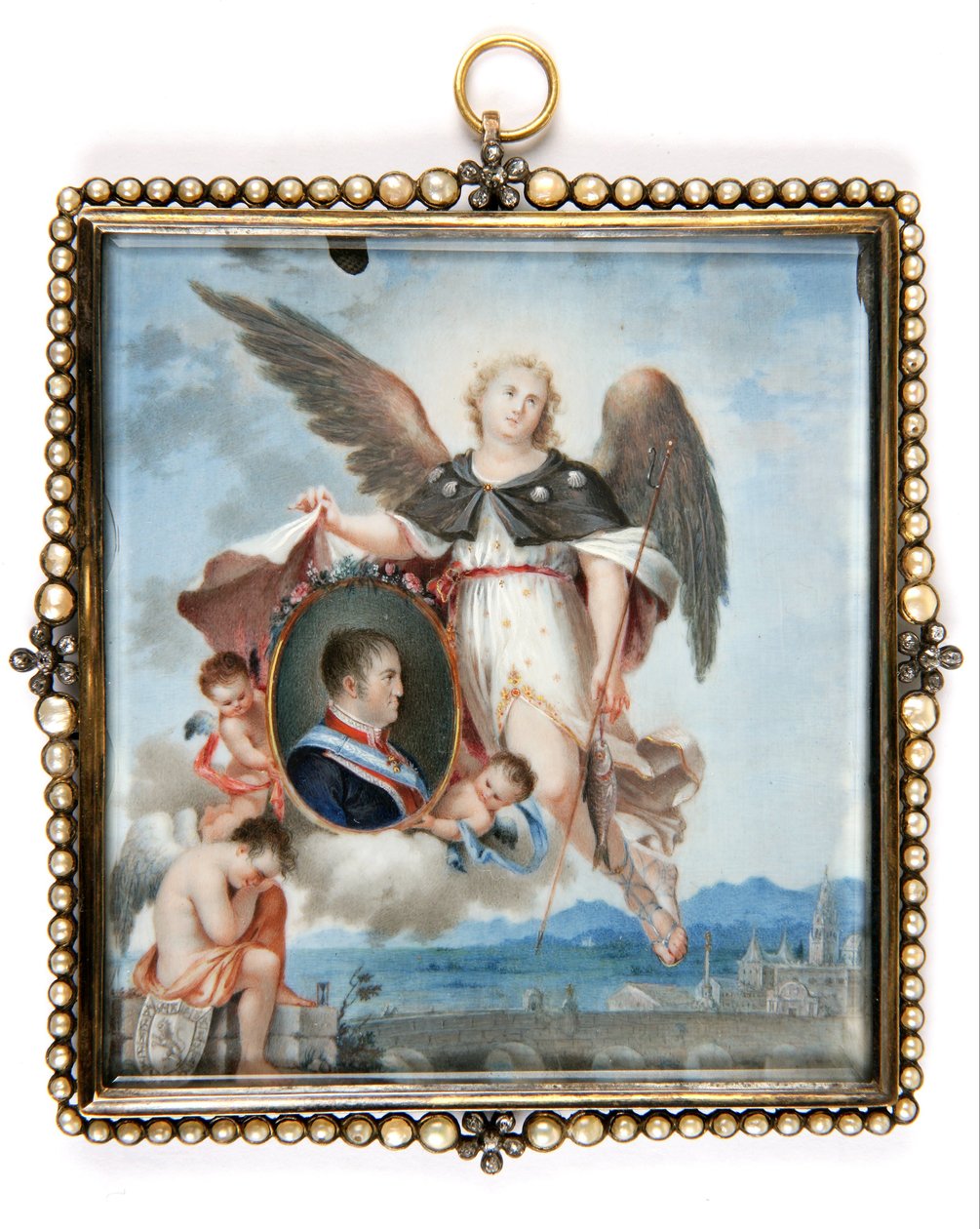 Allegorie auf Fernando VII von Diego José Monroy y Aguilera