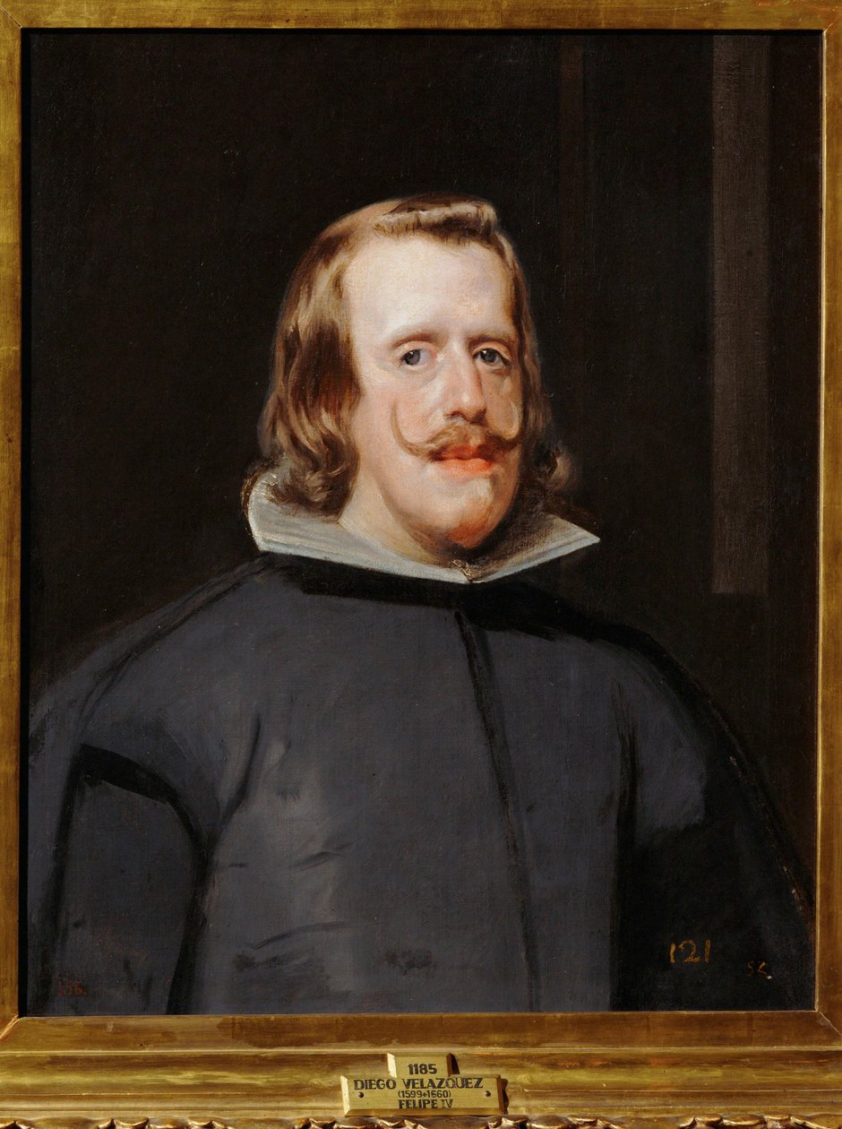 König Felipe IV von Spanien von Diego Rodriguez de Silva y Velazquez