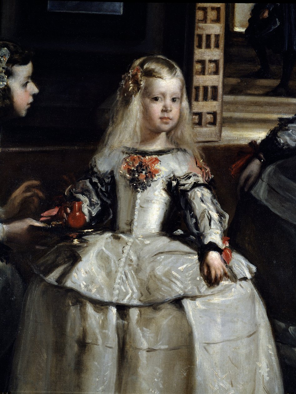 Las Meninas (Detail) von Diego Rodriguez de Silva y Velazquez