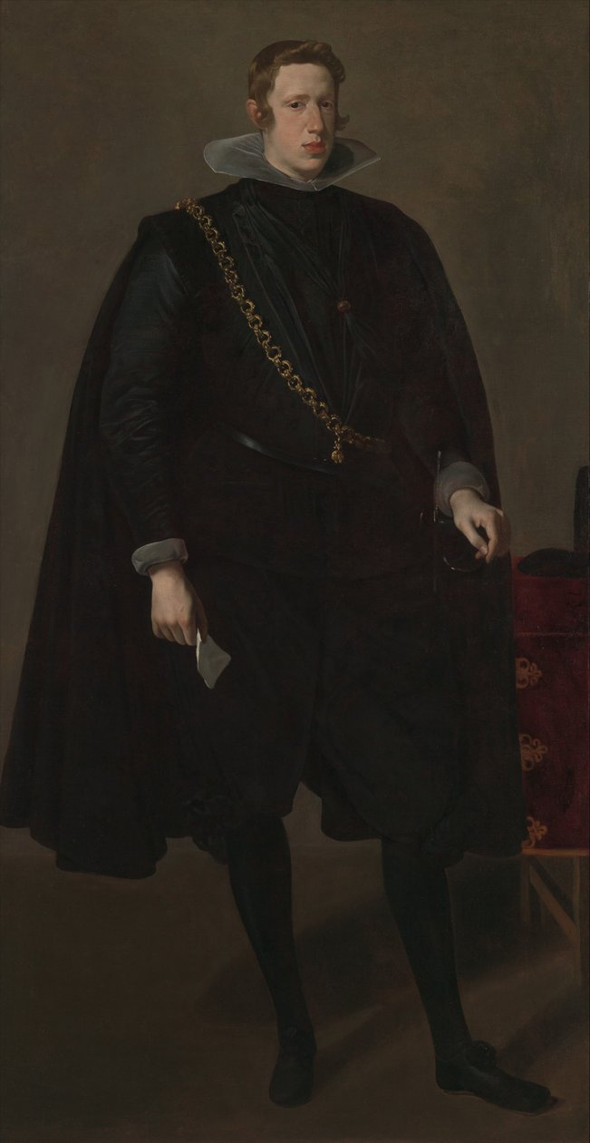 Philipp IV., König von Spanien, ca. 1624 von Diego Velázquez