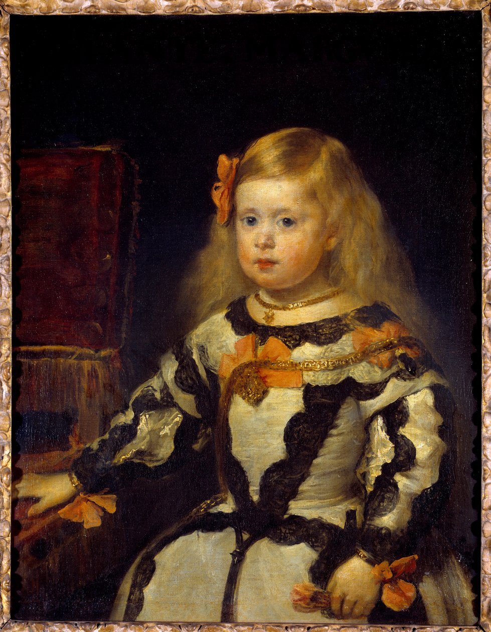Porträt der Infantin Maria Margarete (1651-1673), Tochter von Philipp IV. von Diego Velázquez