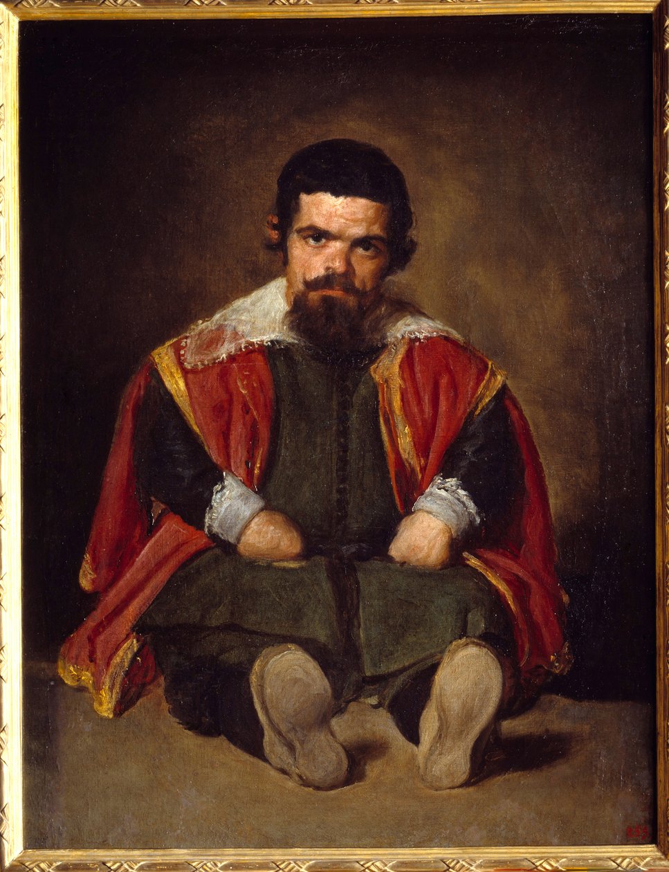 Porträt des Narren Sebastien De Morra von Diego Velázquez