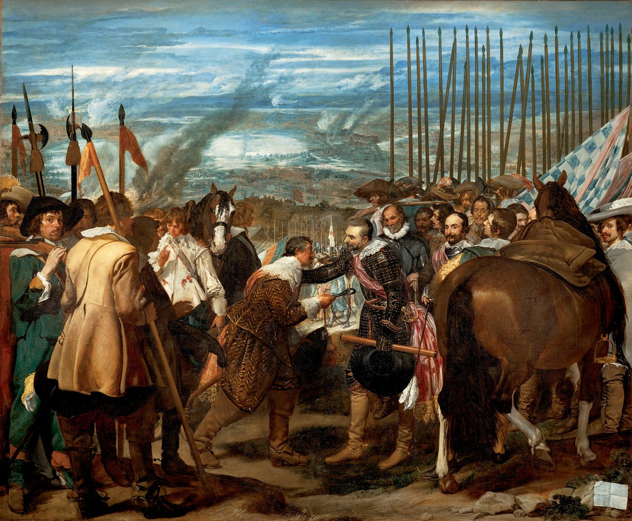 Die Übergabe von Breda am 5. Juni von Diego Velázquez