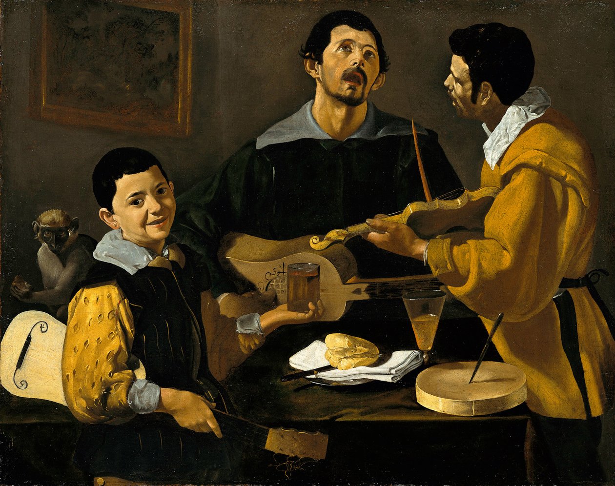 Drei Musiker von Diego Velázquez