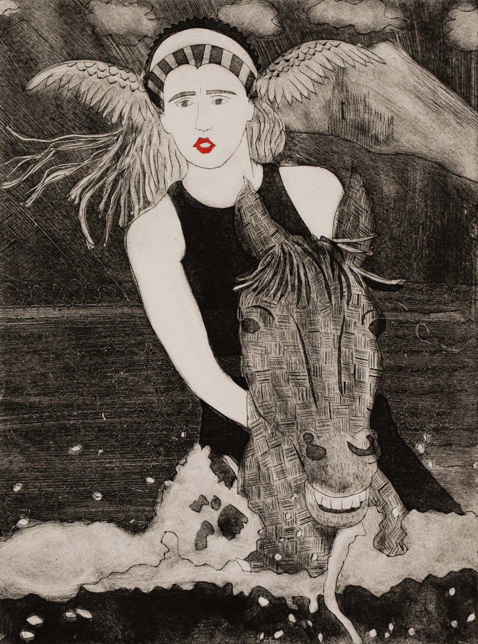 Brunnhilde & Grane, Wagners Ringzyklus von Dione Verulam