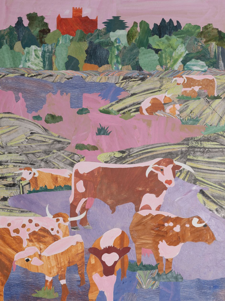 Longhorns in Ruhe von Dione Verulam