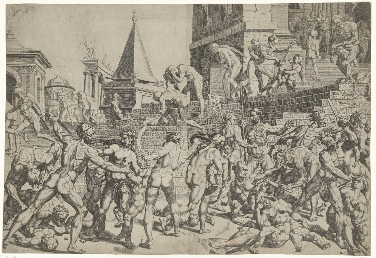 Kindermord in Bethlehem von Dirck Volckertsz. Coornhert