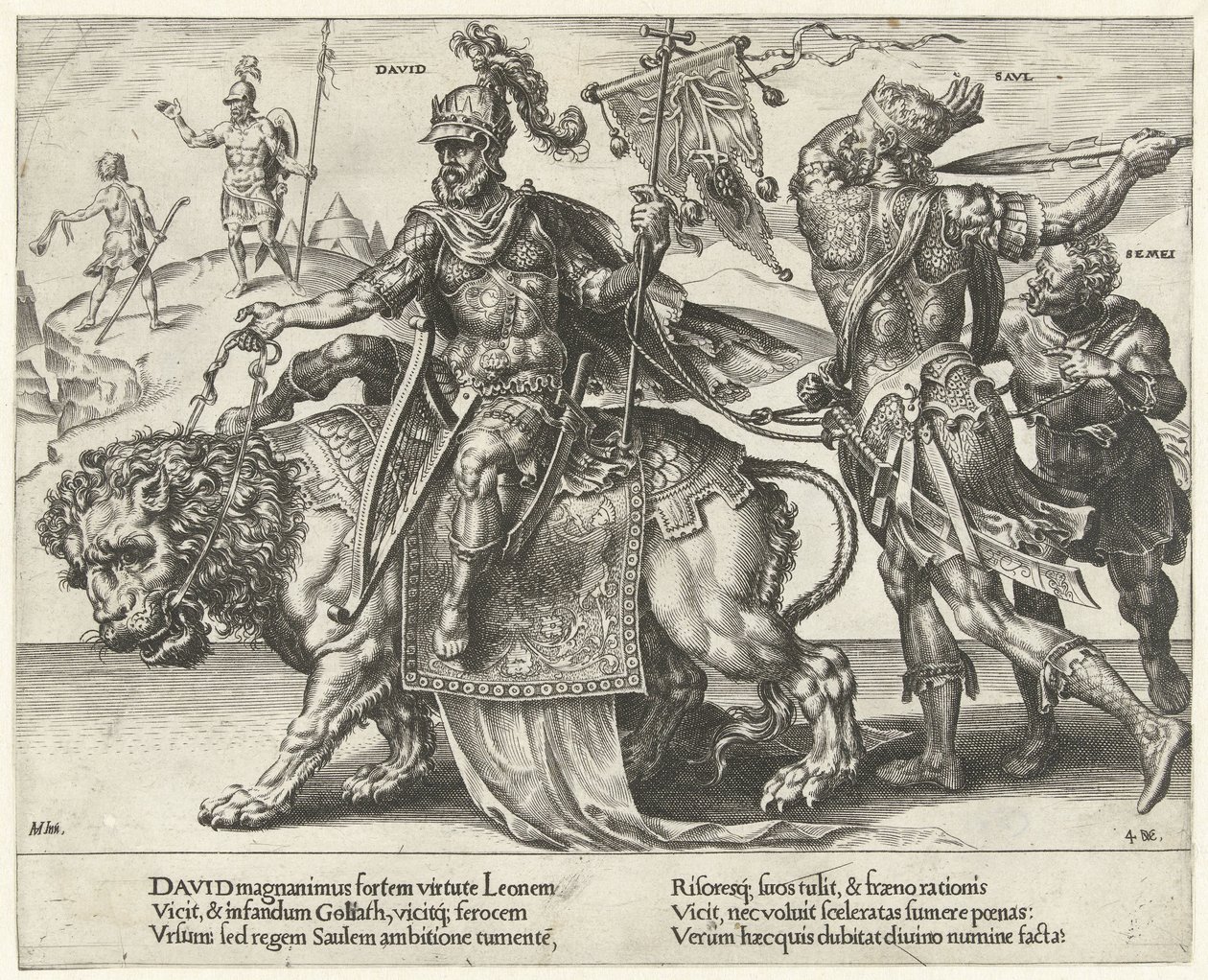 Triumph von David von Dirck Volckertsz. Coornhert