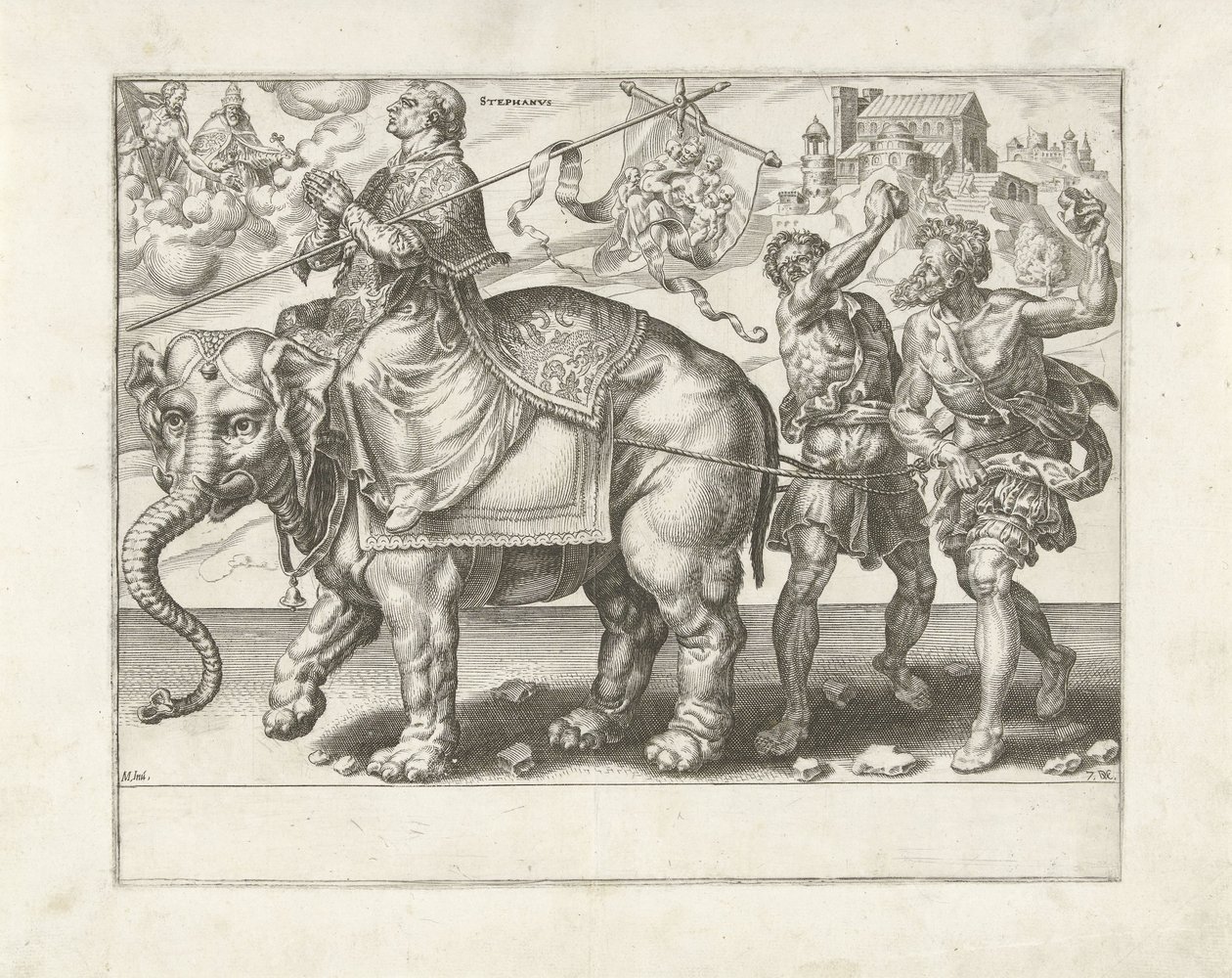 Triumph des Stephanus von Dirck Volckertsz. Coornhert