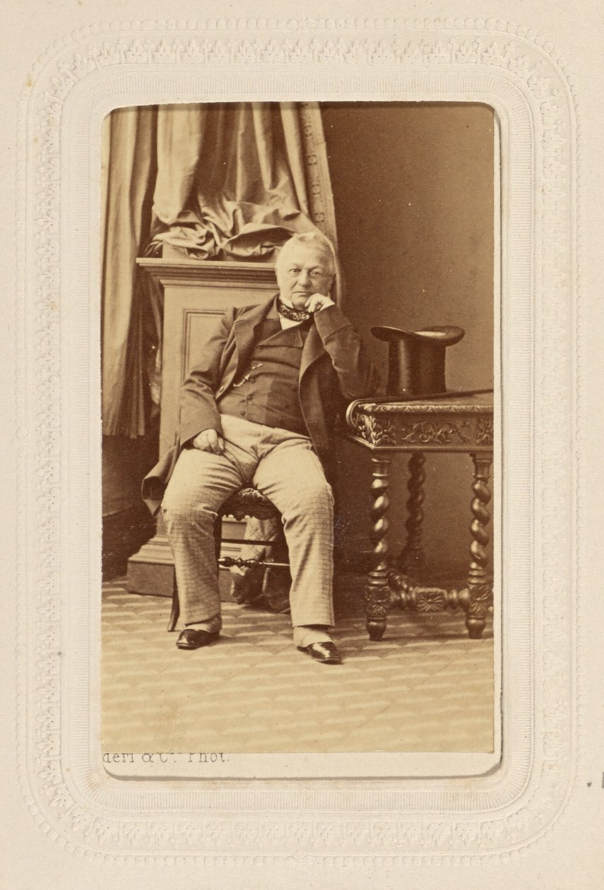 M. [Louis Adolphe] Thiers (1797 - 1877) von Disdéri and Cie.