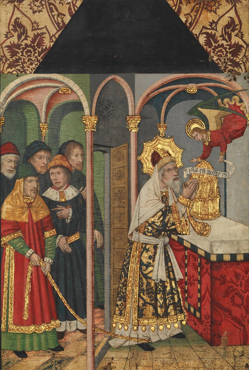 Tafel mit dem Engel, der Zacharias erscheint von Domingo Ram
