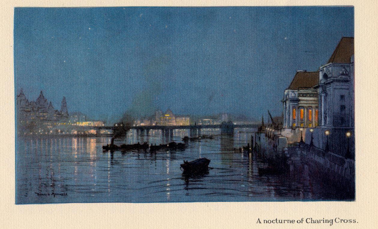 Ein Nocturne von Charing Cross, aus 
