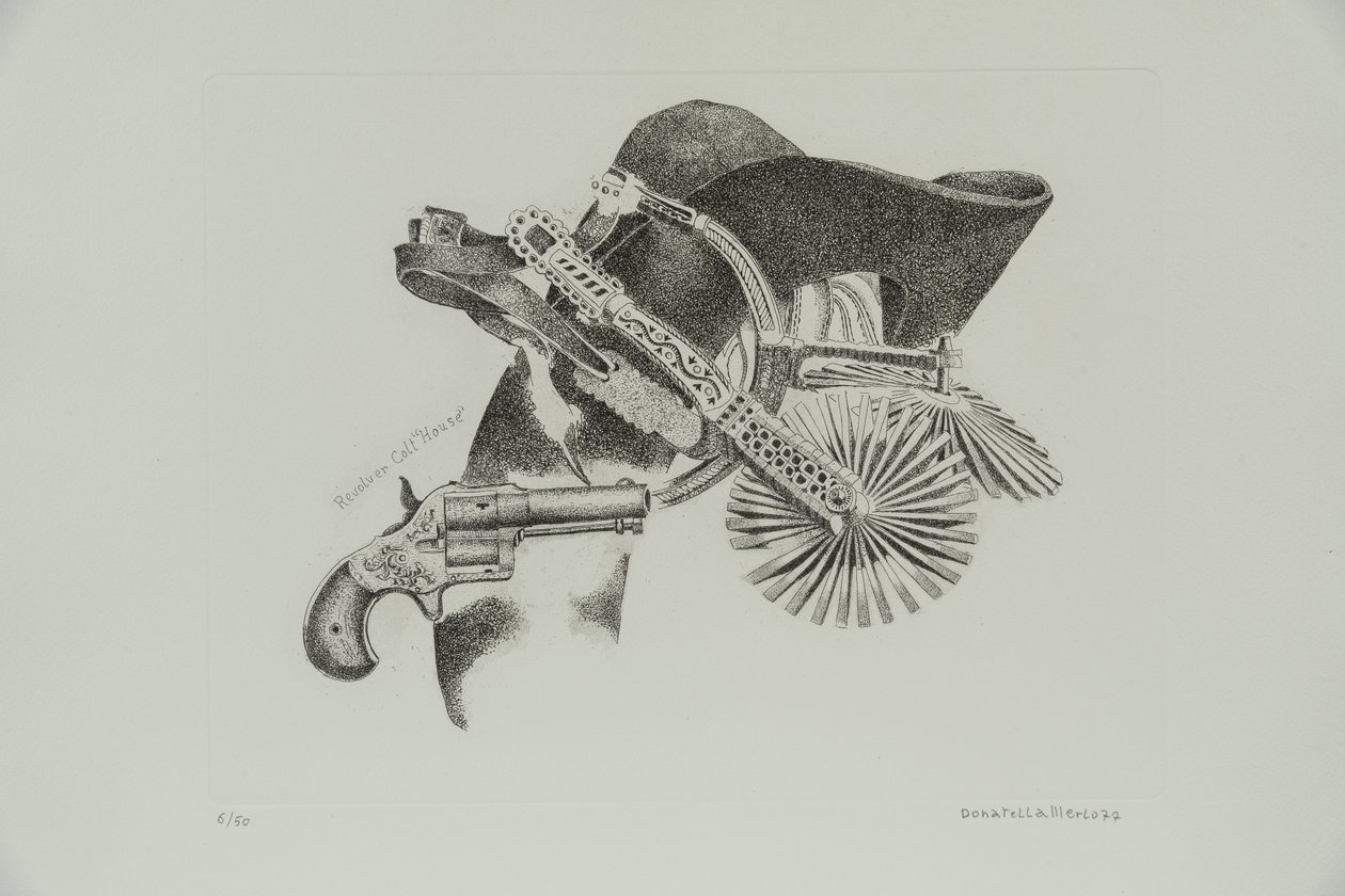 Colt Revolver "House" von Donatella Merlo