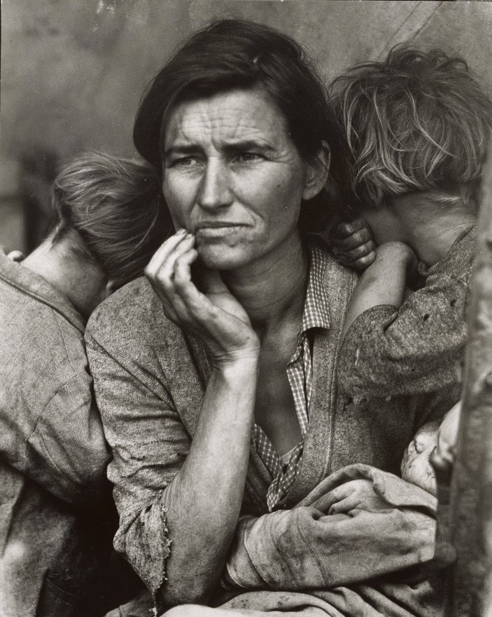 [Kopie des Fotos Migrantenmutter, Nipomo, Kalifornien] von Dorothea Lange