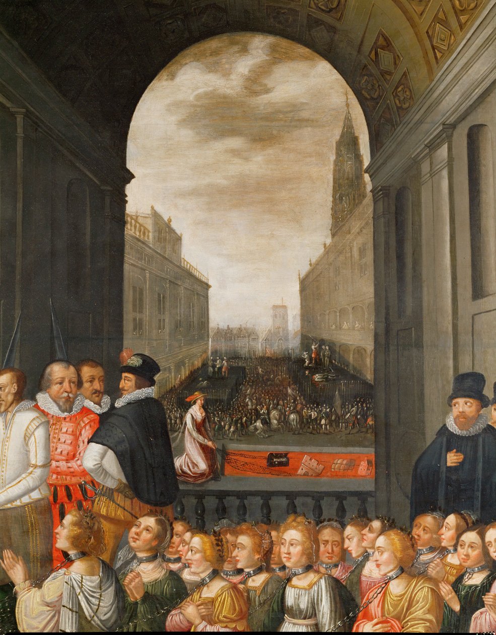 Allegorie auf die Schreckensherrschaft des Herzogs von Alba von Dutch School