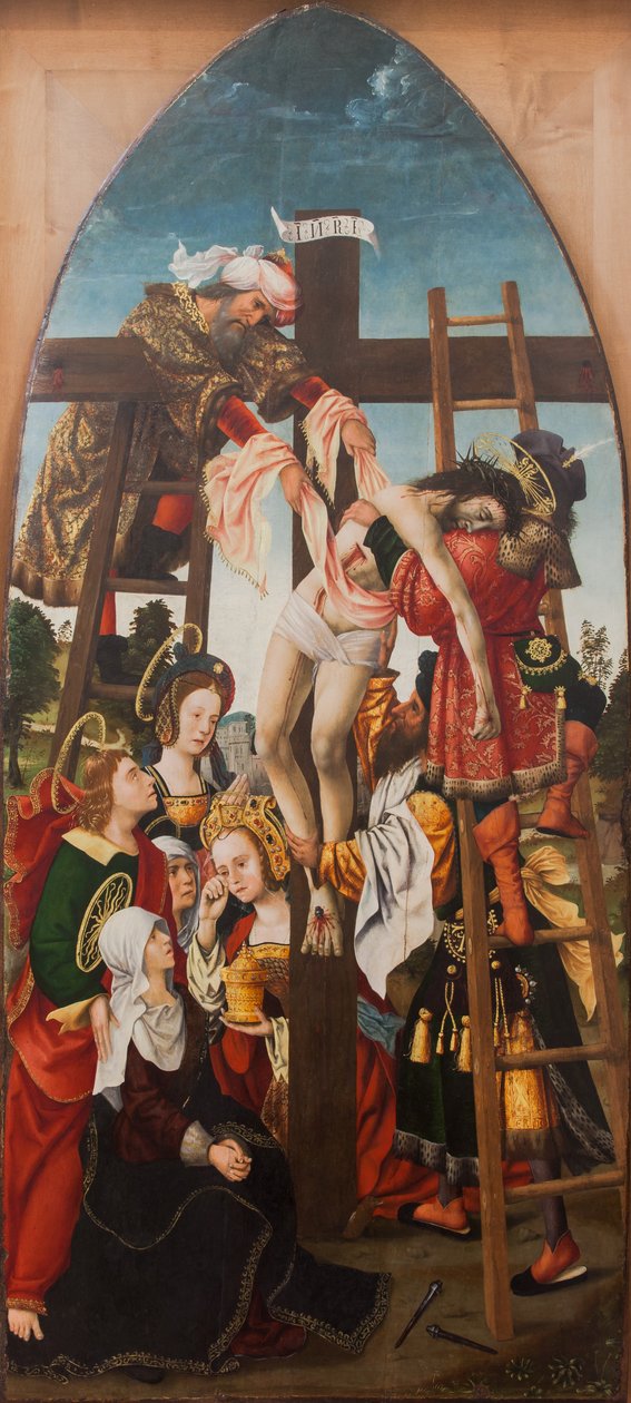 Abnahme vom Kreuz, 1520 von Dutch School