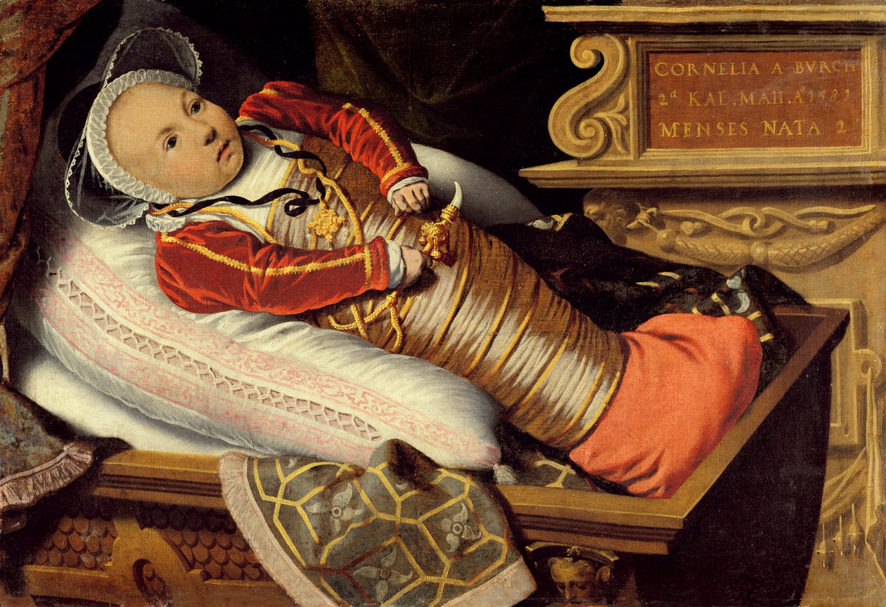 Porträt von Cornelia Burch im Alter von 2 Monaten von Dutch School