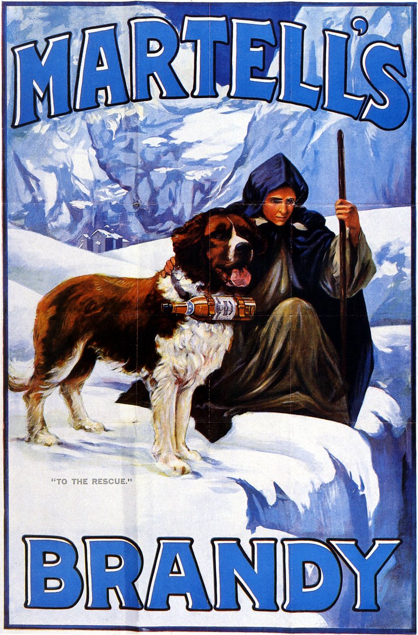 Martells Brandy, zur Rettung von E. A. Dyer