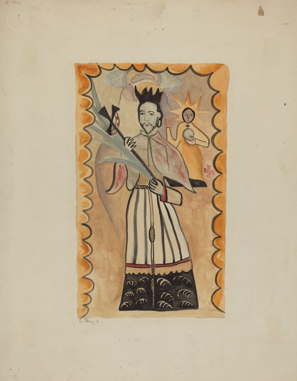St. Johannes Nepomuk (vor 1800, 1935-1942) von E. Boyd