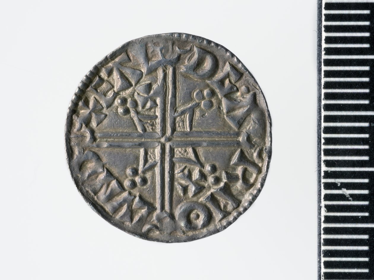 Penny von Æthelred II, Londoner Münze, 978 (Silber) von Ealdgar Ealdgar