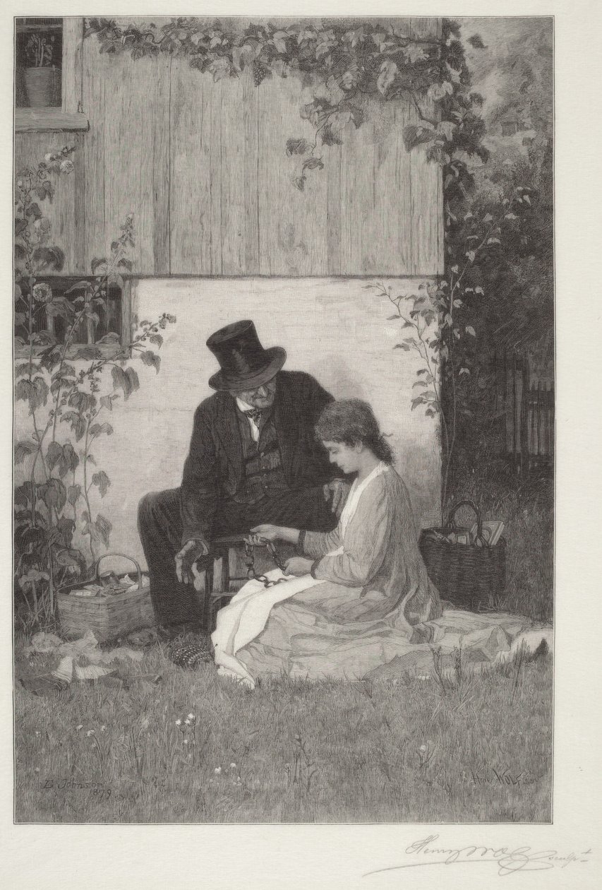 Ein New England Händler von Eastman Johnson