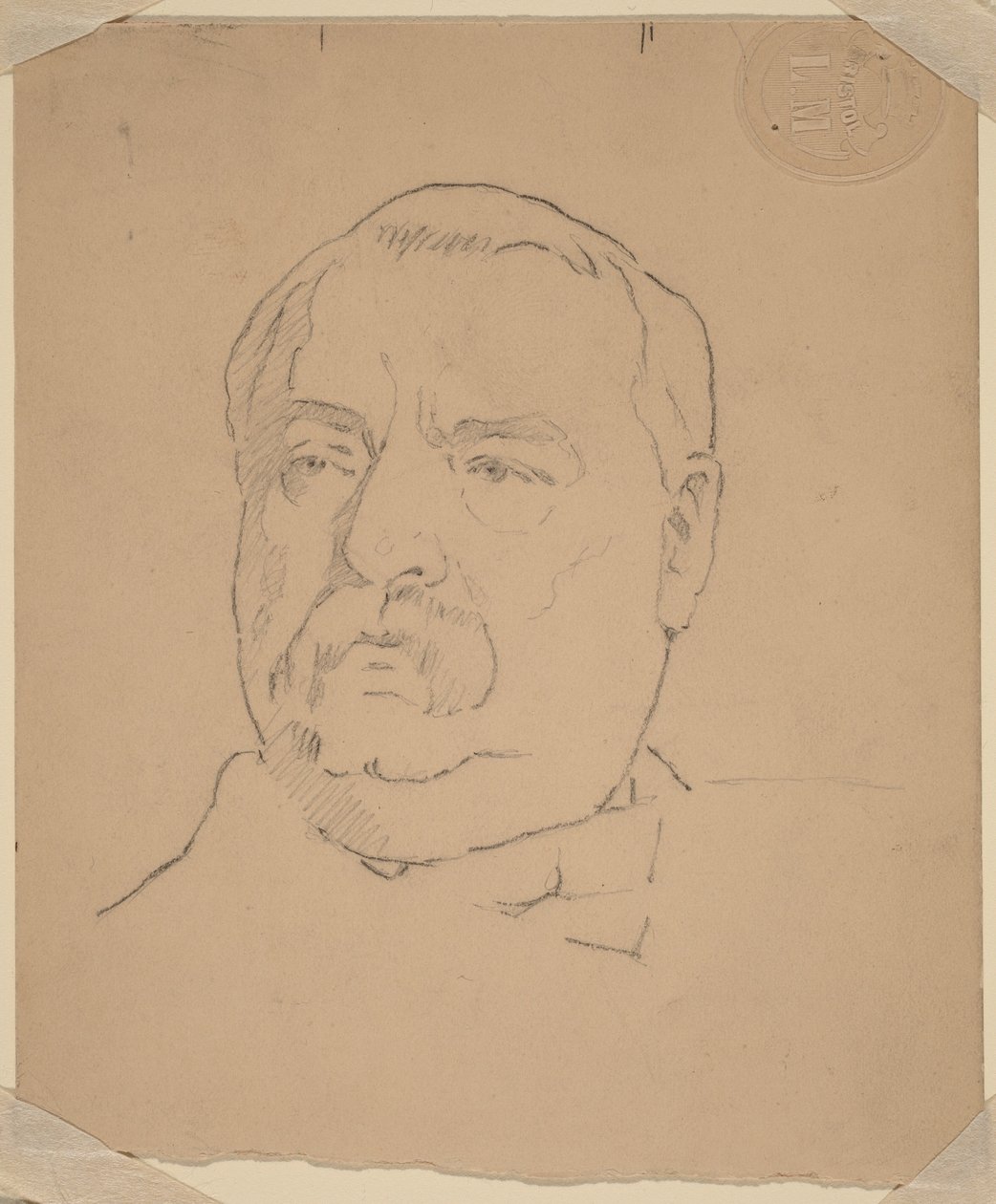 Grover Cleveland [Vorderseite] von Eastman Johnson