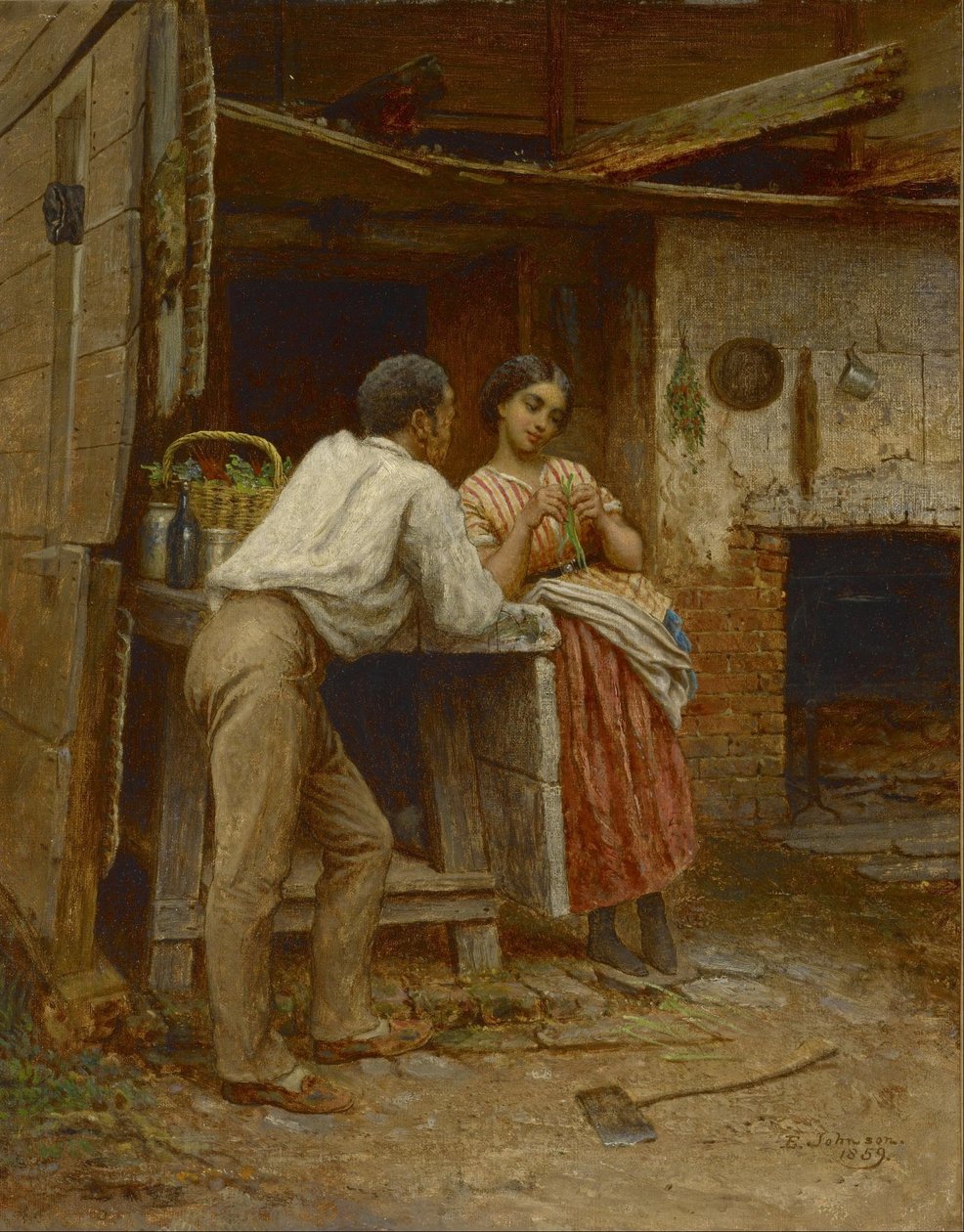 Südliche Werbung von Eastman Johnson