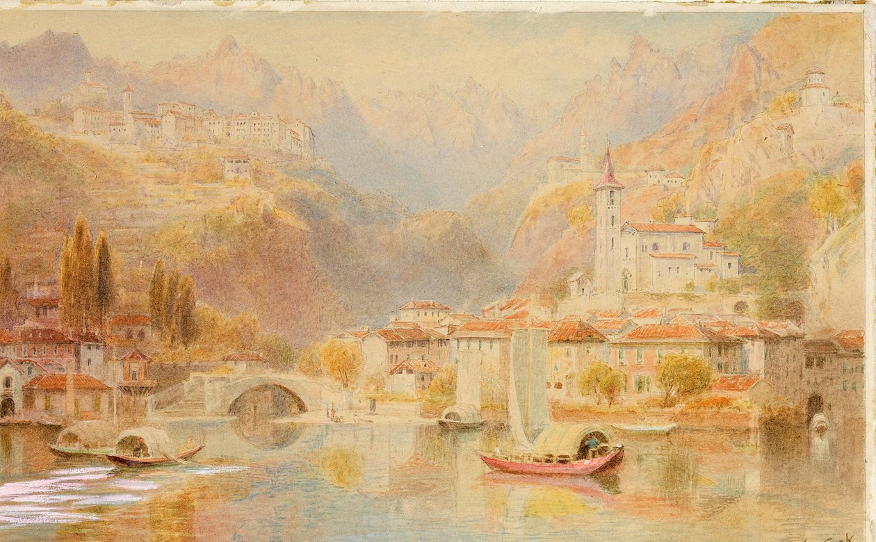 Luganersee von Ebenezer Wake-Cook