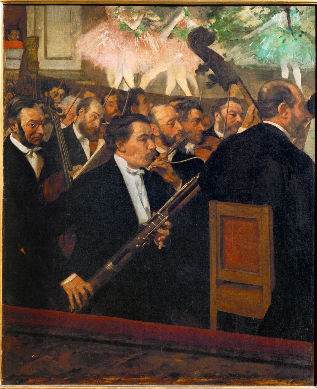 Das Orchester der Oper von Edgar Degas