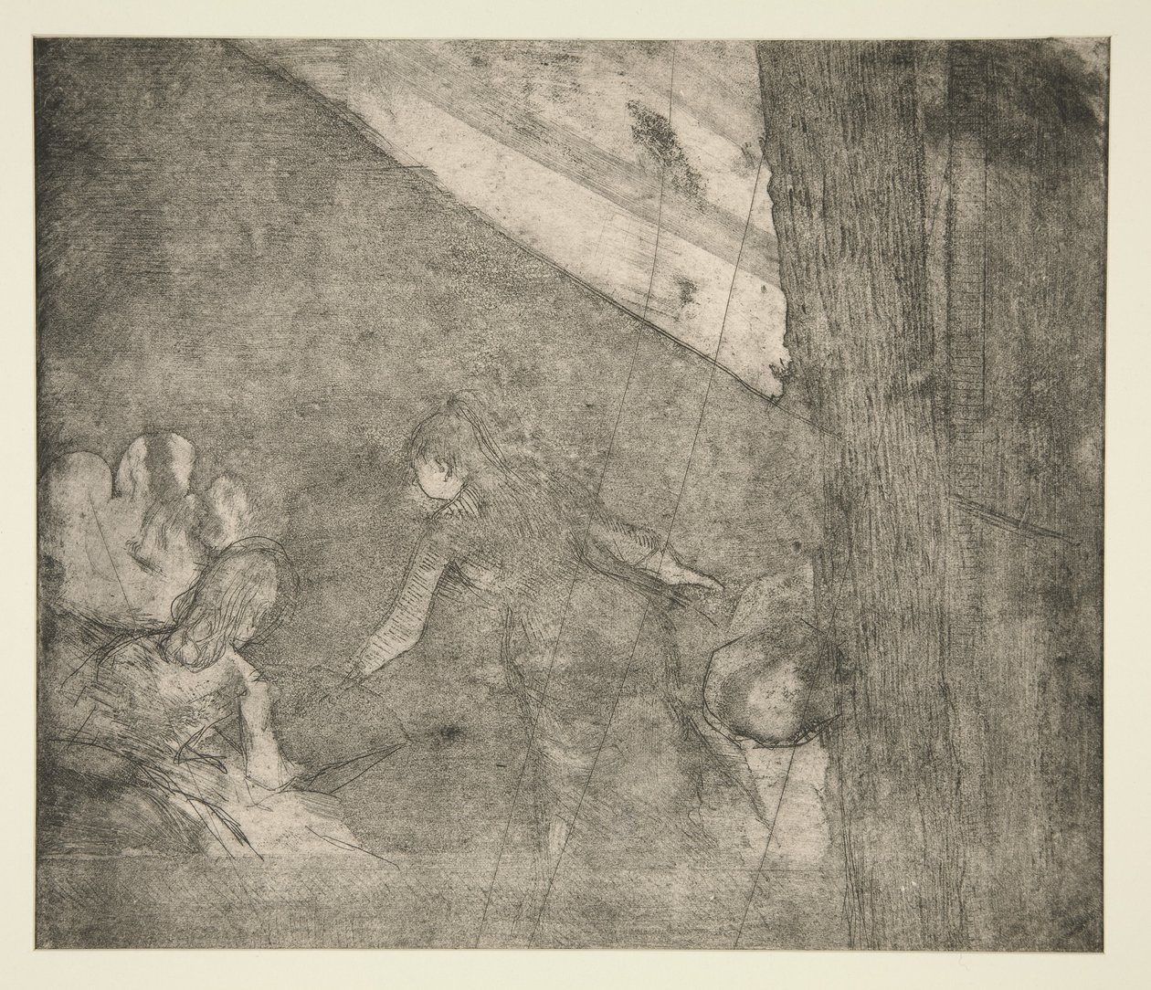 Bei den Ambassadeurs, ca. 1877 von Edgar Degas