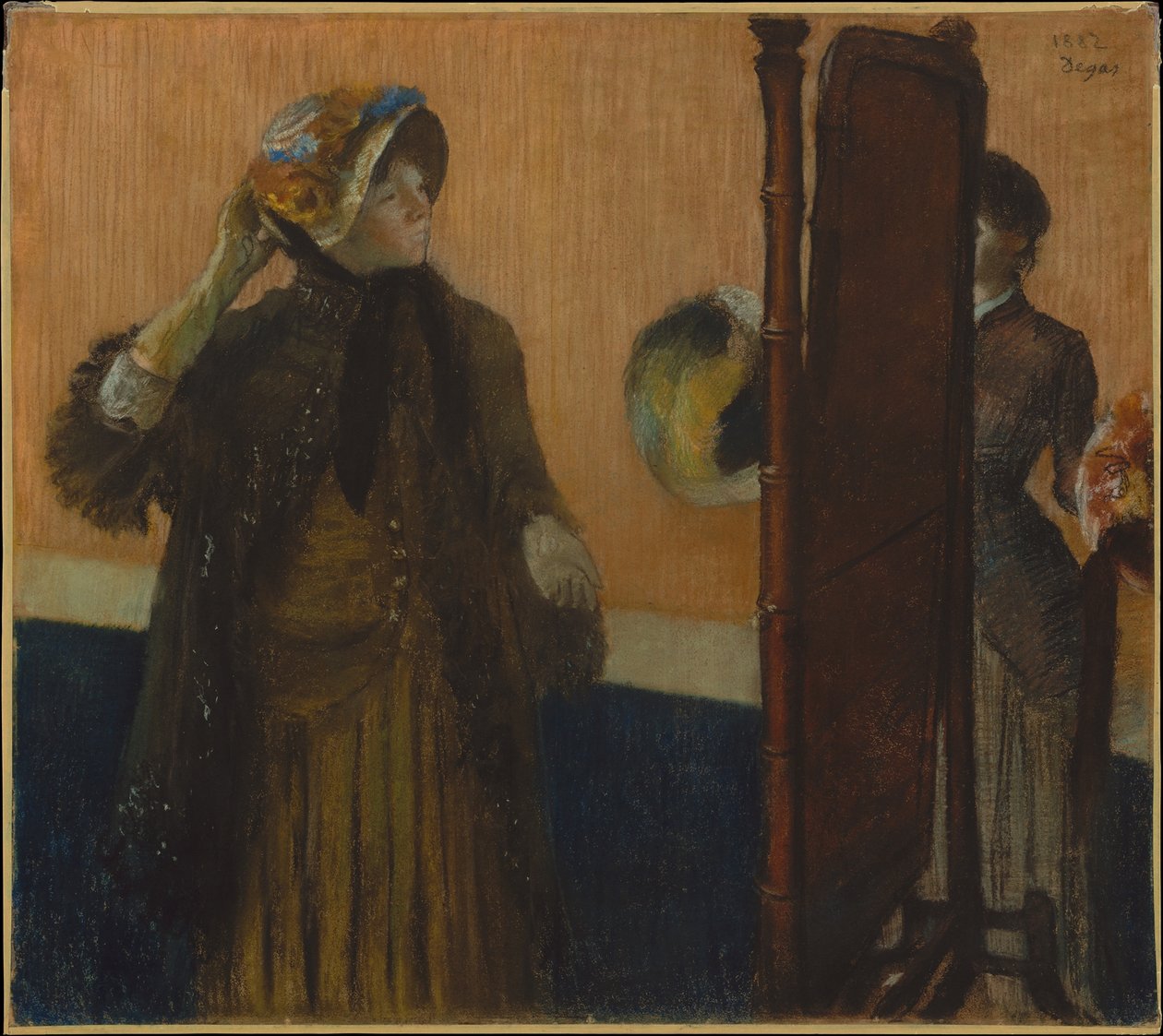 Bei der Modistin von Edgar Degas