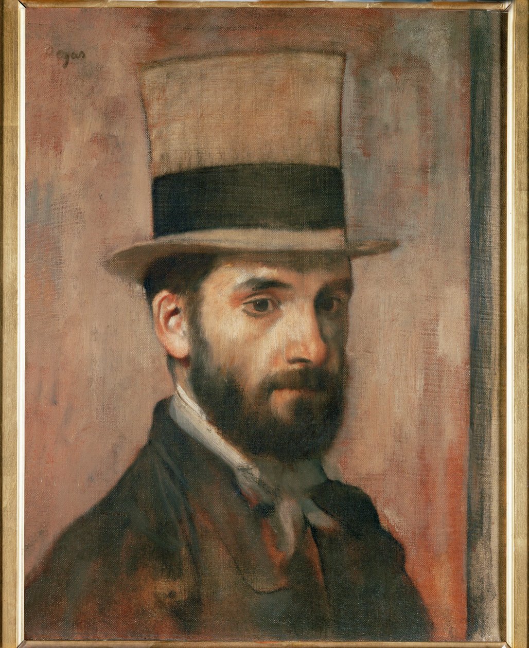 Léon Bonnat, Maler von Edgar Degas